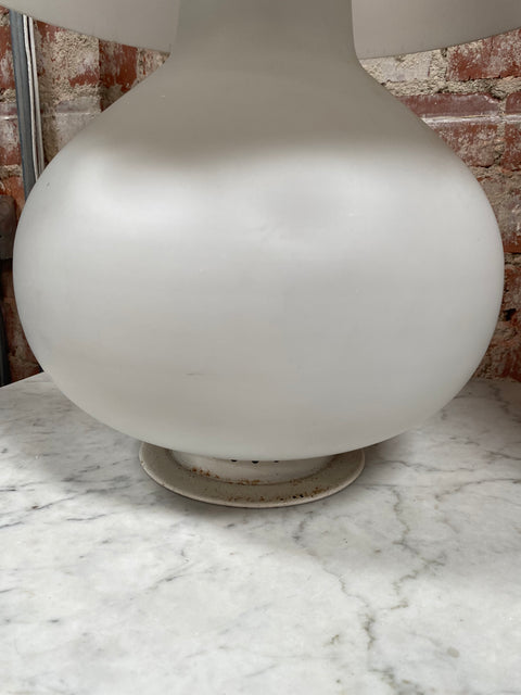 Max Ingrand Glass Table Lamp for Fontana Arte, Italy, 1960s