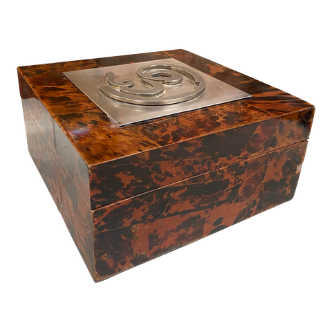 1980s Italian Vintage Decorative Oversize Box