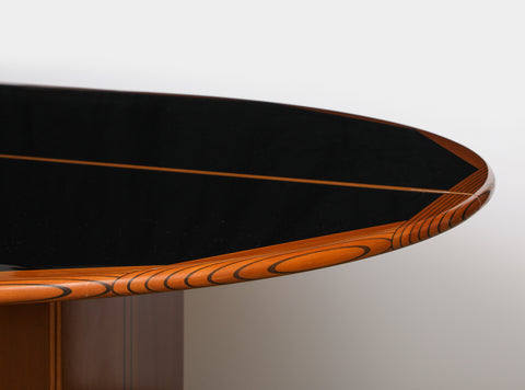 Tobia & Afra Scarpa "Africa" Dining Table by Maxalto 1970s Italy