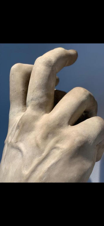 Plaster Cast of David's Hand - Italy 70s