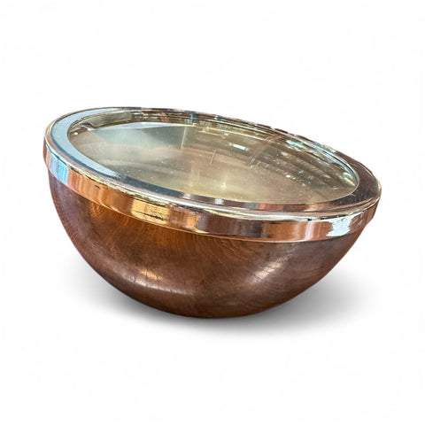 Vintage Italian Round Box 1980's