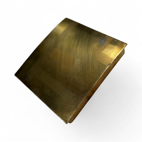 Mid-Century Modern Solid Brass Trinket or Jewelry Box