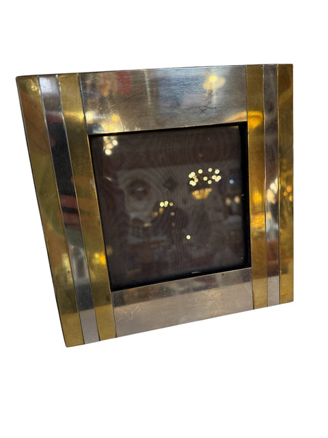 Christofle Silver-Plated and Brass Picture Frame