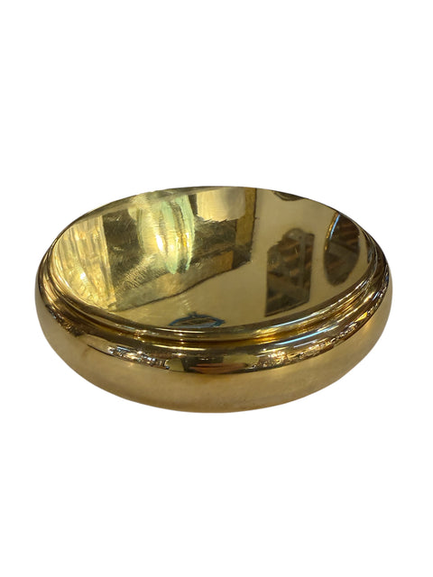 Brass Lidded Box, Mid-Century Modern