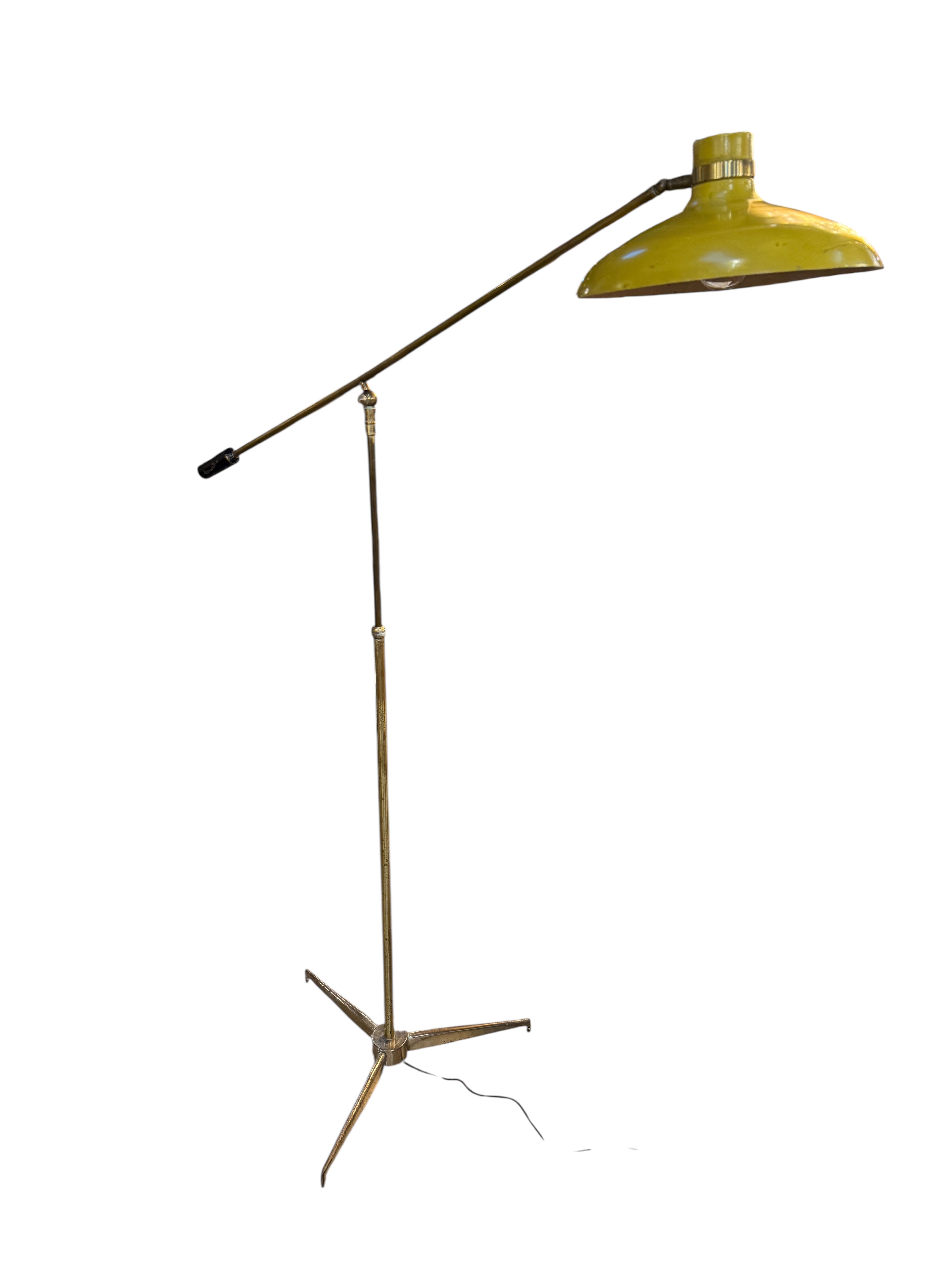 Stilnovo Floor Lamp, Italy, 1950s