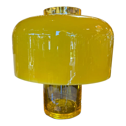 LT226 Murano Glass Table Lamp by Carlo Nason for Mazzega in Yellow