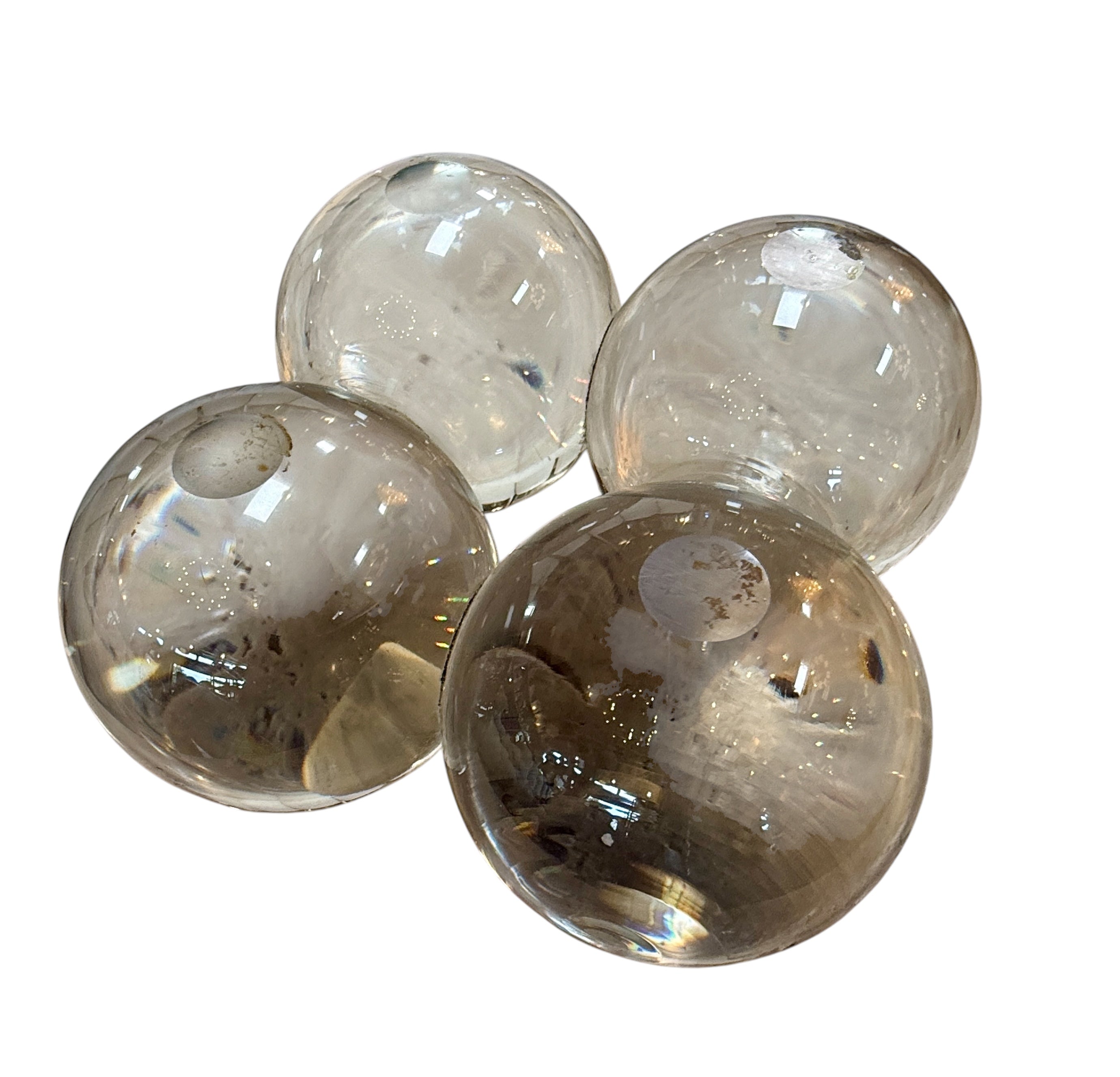 Murano Glass Decorative Spheres (Set of 4)