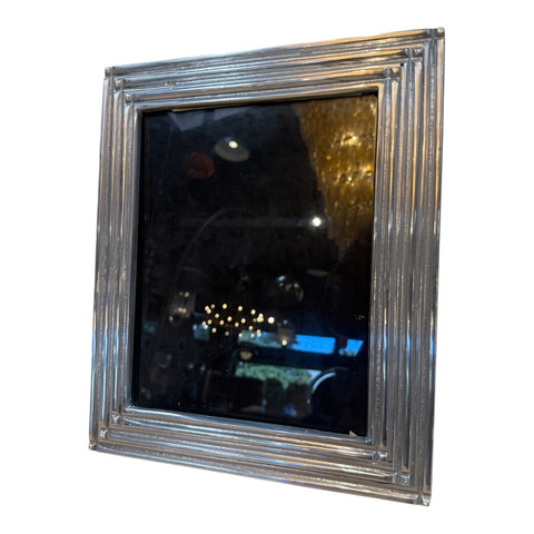 Silver-Tone Stepped Picture Frame