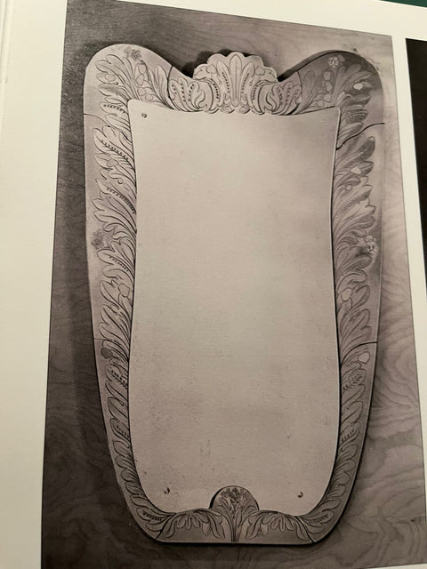 Wall Mirror by Pietro Chiesa for Fontana Arte, Italy, 1940s