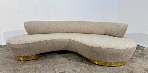 Serpentine Sofa, attributed to Vladimir Kagan, USA, 1980s