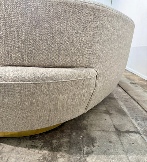 Serpentine Sofa, attributed to Vladimir Kagan, USA, 1980s