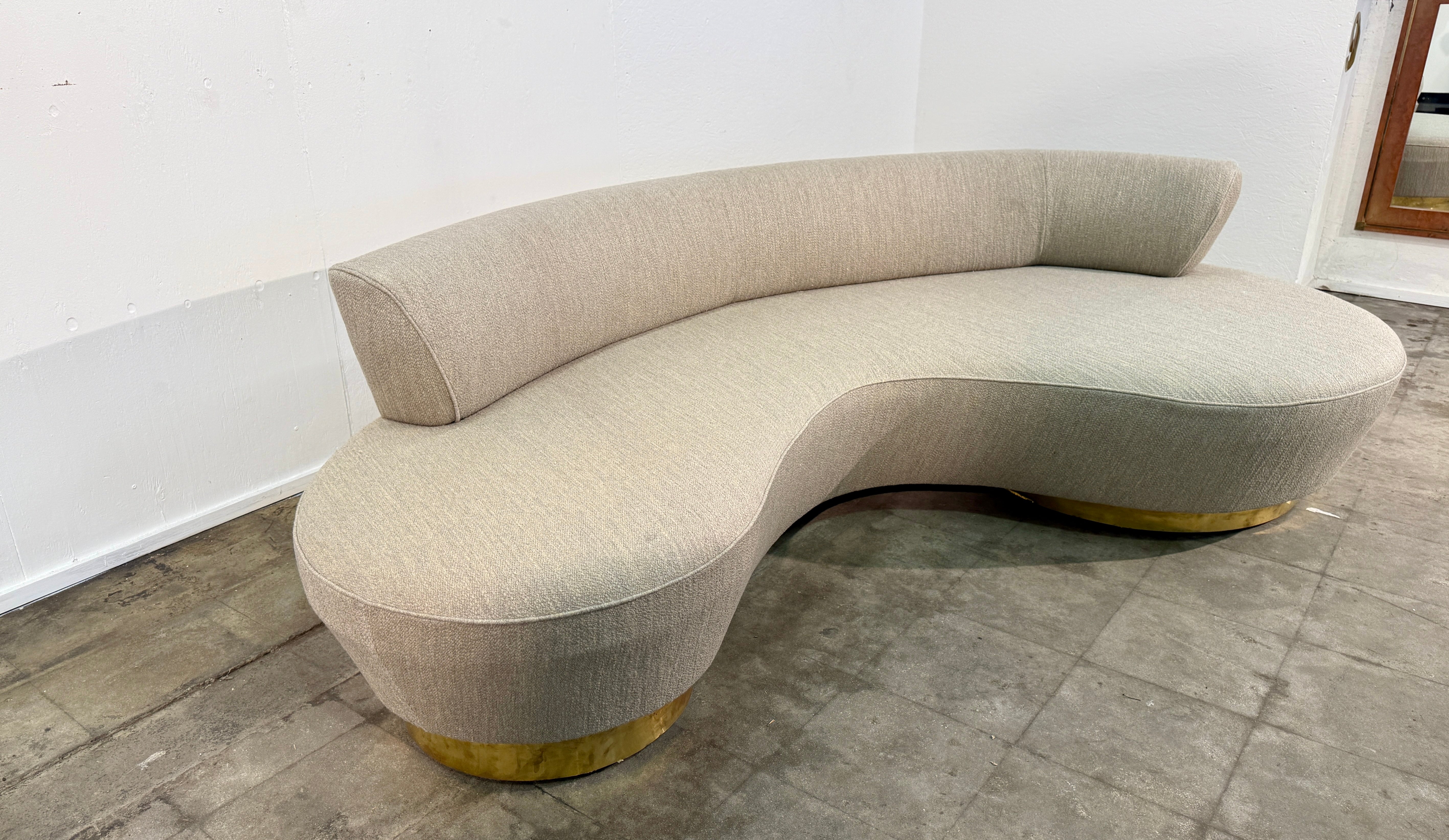 Serpentine Sofa, attributed to Vladimir Kagan, USA, 1980s