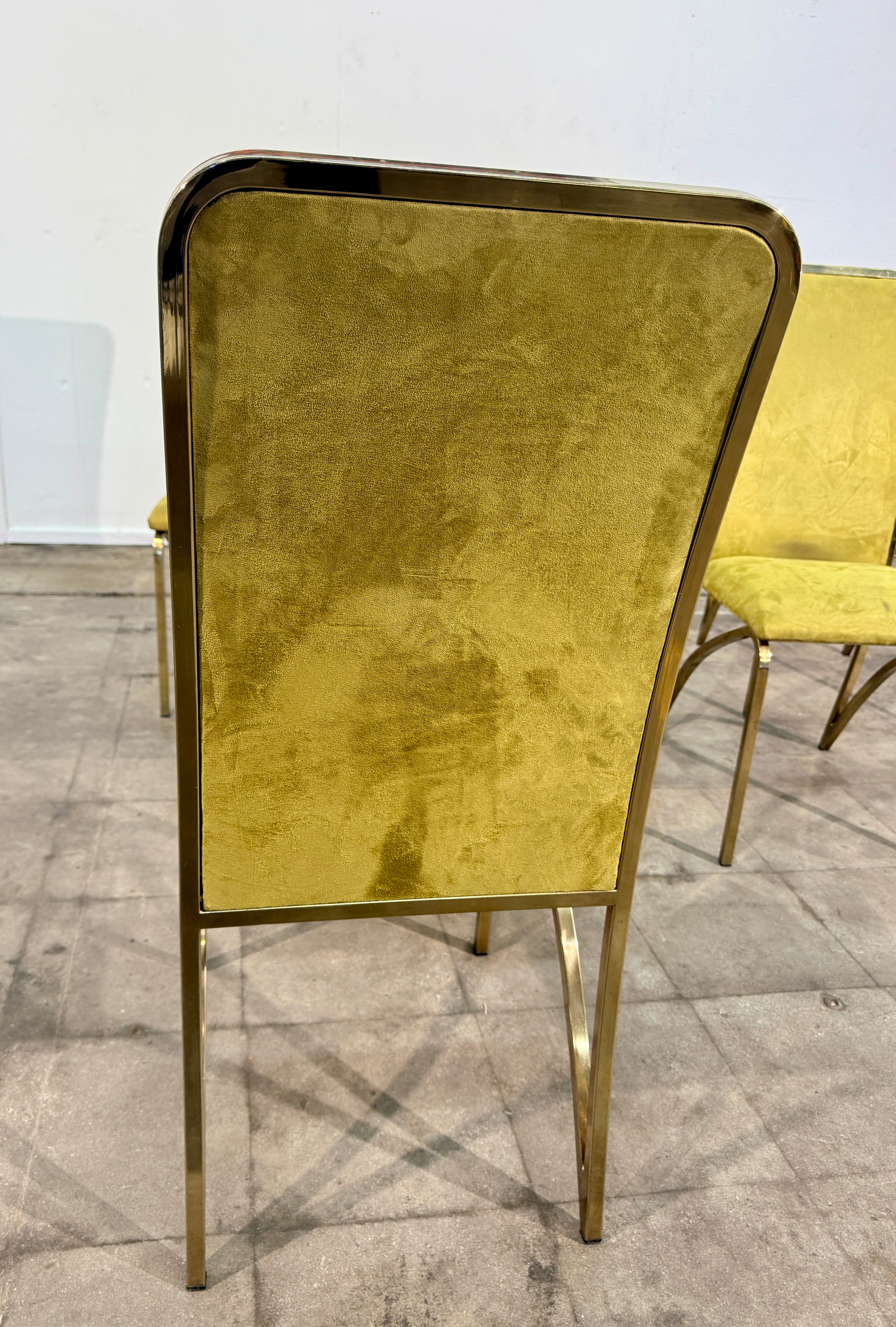 Set of Six Dining Chairs, attributed to Romeo Rega, Italy, 1970s