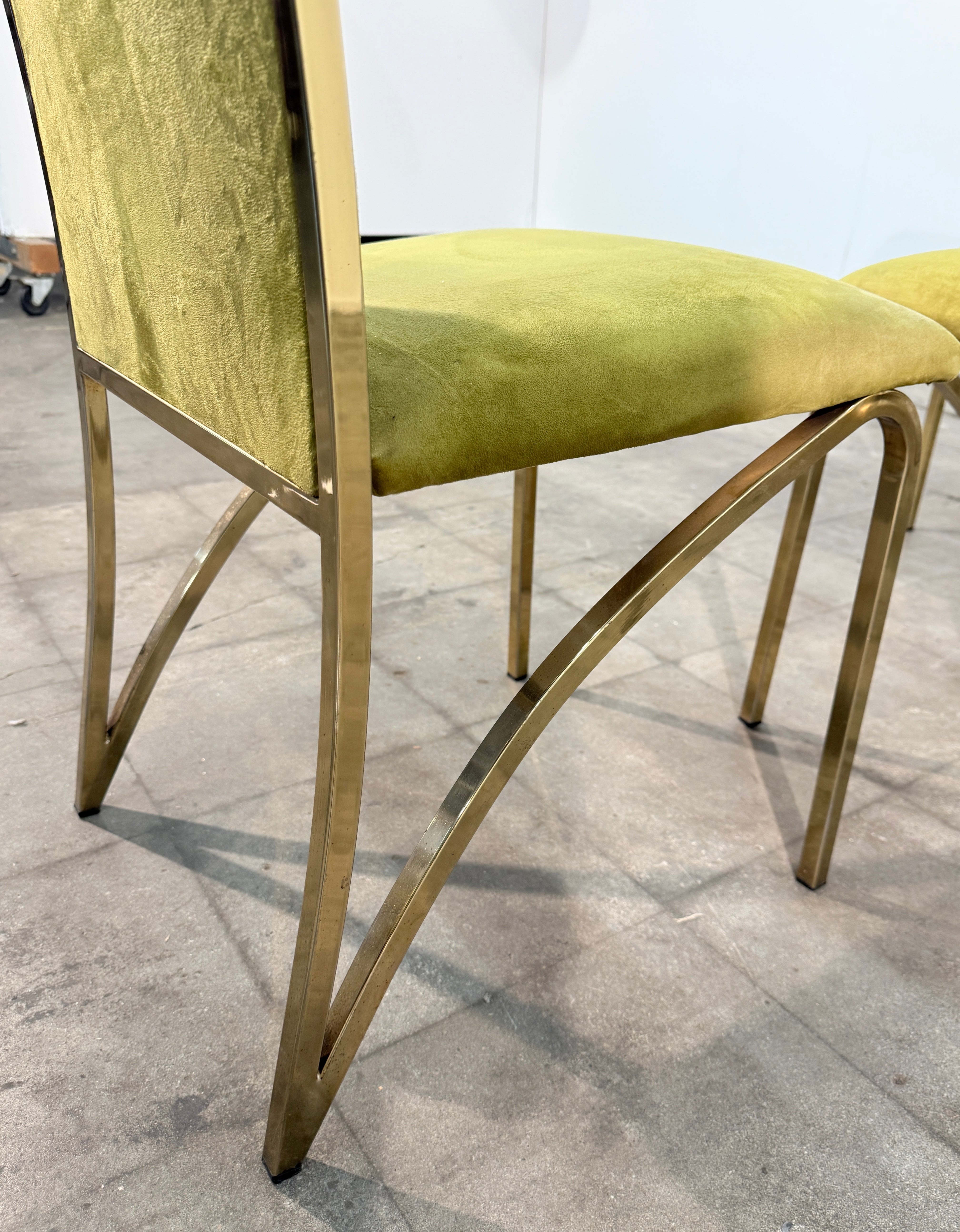 Set of Six Dining Chairs, attributed to Romeo Rega, Italy, 1970s