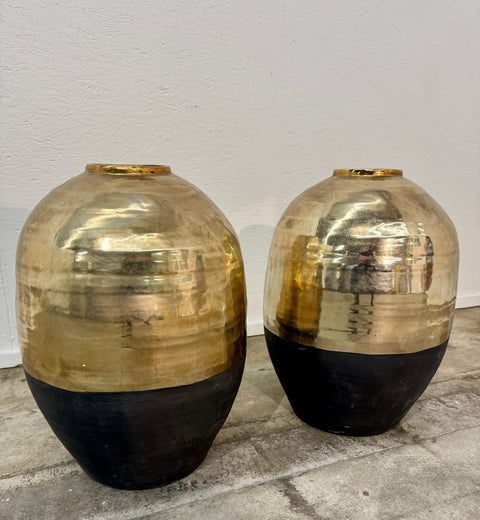Pair of Large Vases, Italy, 1970s