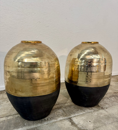 Pair of Large Vases, Italy, 1970s
