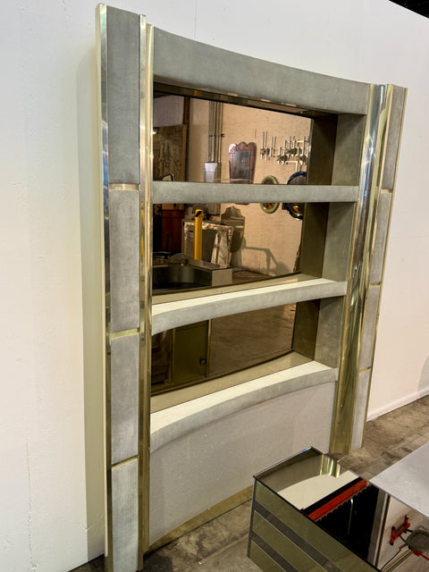 Standing Dry Bar by Willy Rizzo, Italy, 1970s