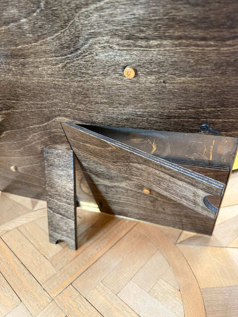 Italian silver photo frame from the 60s