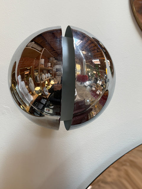 Pair of “Diaframma” Sconces by Fontana Arte, Italy, 1960s