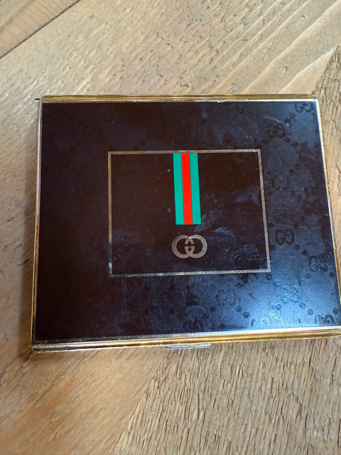 Vintage Gucci Enamel and Gilt Cigarette/Card Case