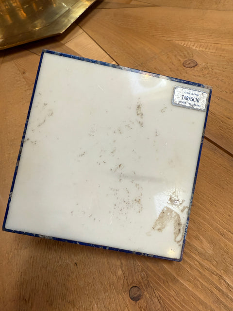 Italian Lapis Lazuli and Gilt Bronze Medusa Plaque, Gioielleria Tarascio, Rome