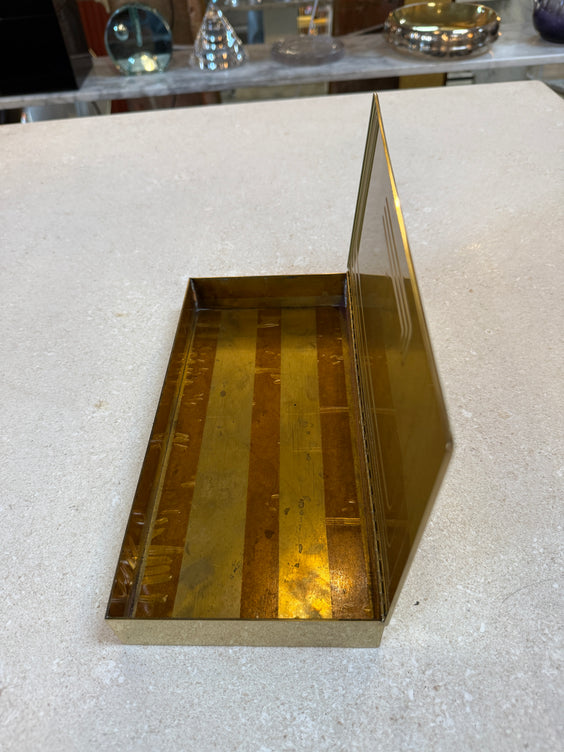 Vintage Brass Rectangular Lidded Box