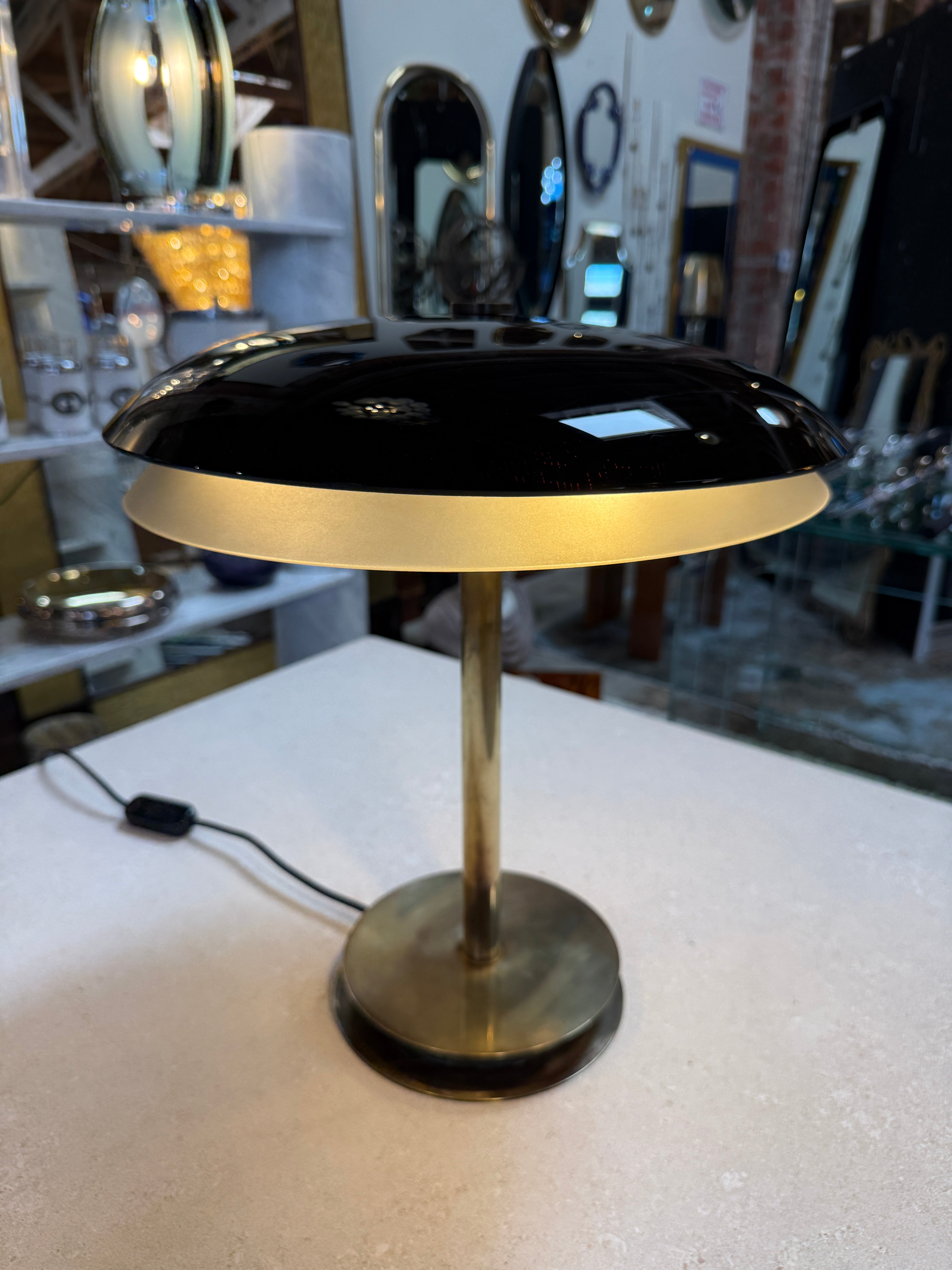 Fontana Arte “Bis-Tris” Table Lamp, Italy
