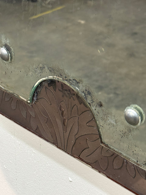 Wall Mirror by Pietro Chiesa for Fontana Arte, Italy, 1940s