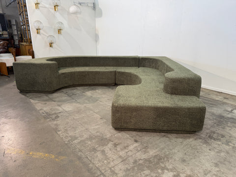“Lara” Modular Curved Sofa, Italy, 1970s