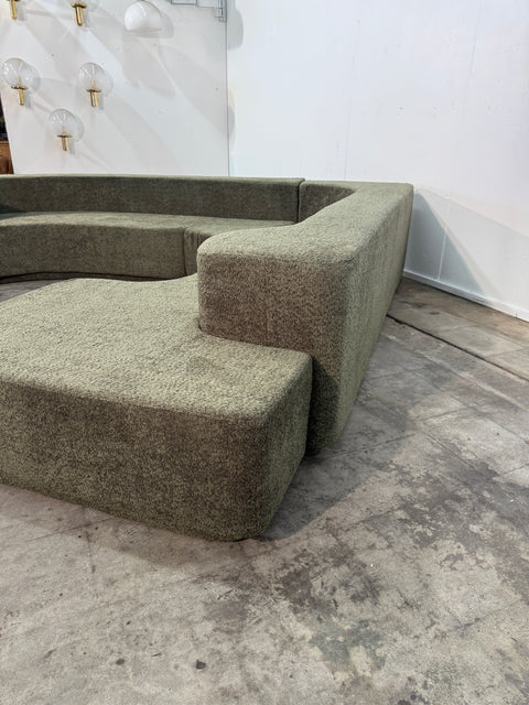 “Lara” Modular Curved Sofa, Italy, 1970s