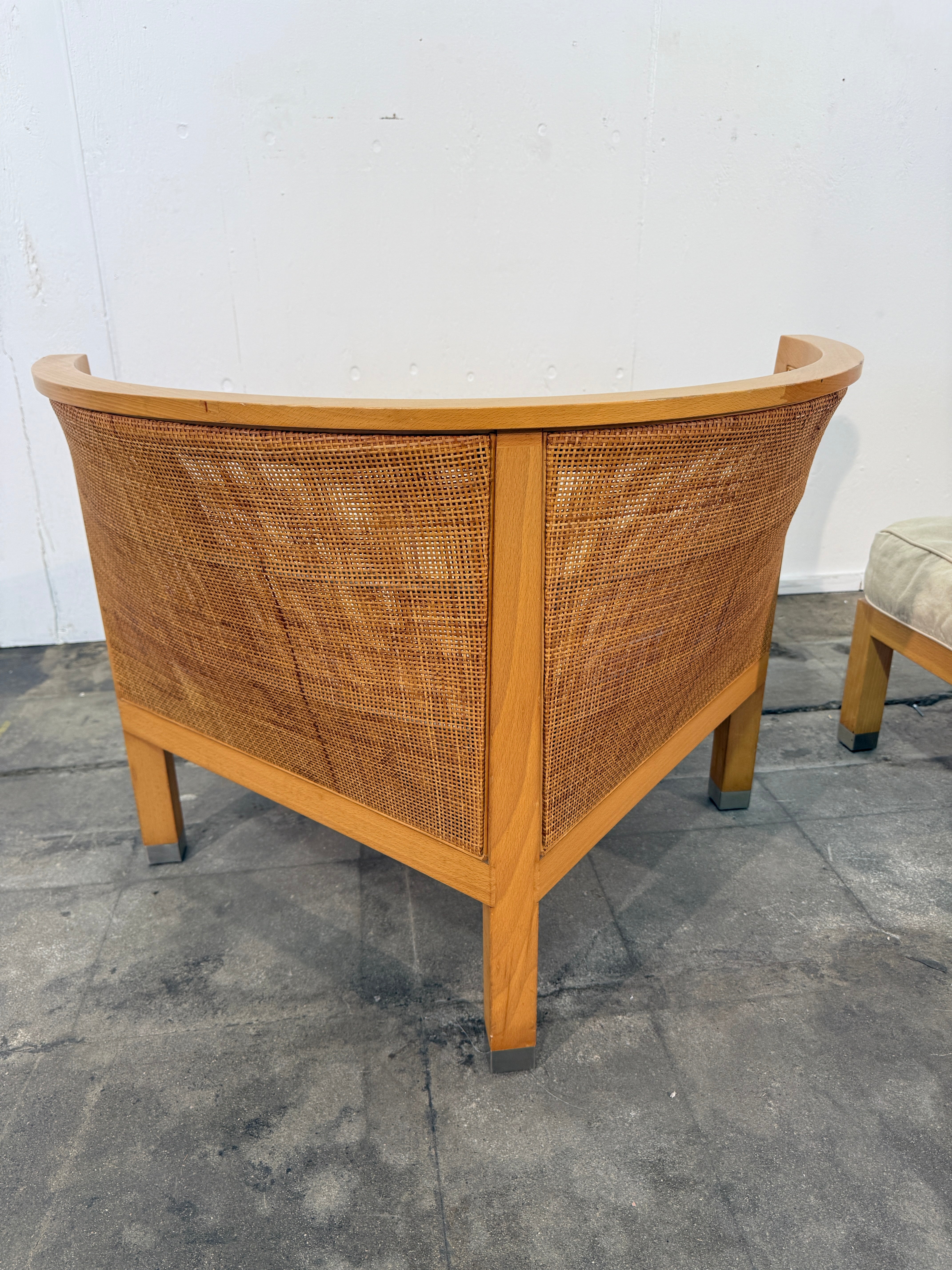 Pair of “Mozart” Lounge Chairs by Antonio Citterio for Flexform, Italy