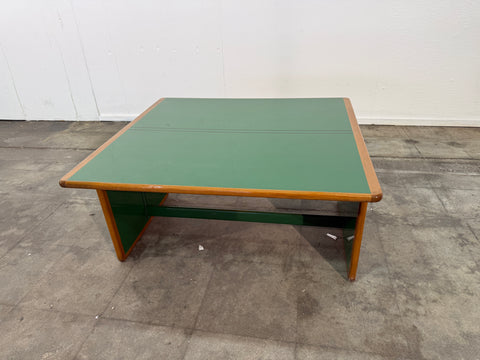 Pair of “Laker” Green Coffee Tables by Afra & Tobia Scarpa, Italy