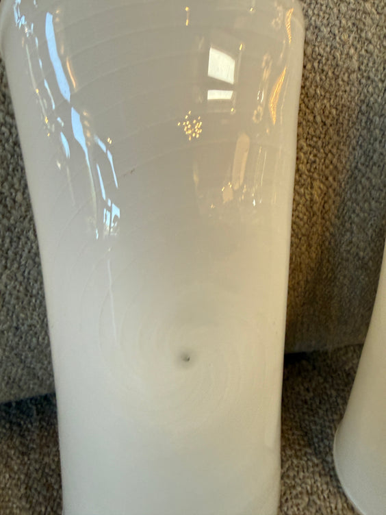 Pair of Murano Spiral Glass Wall Sconces