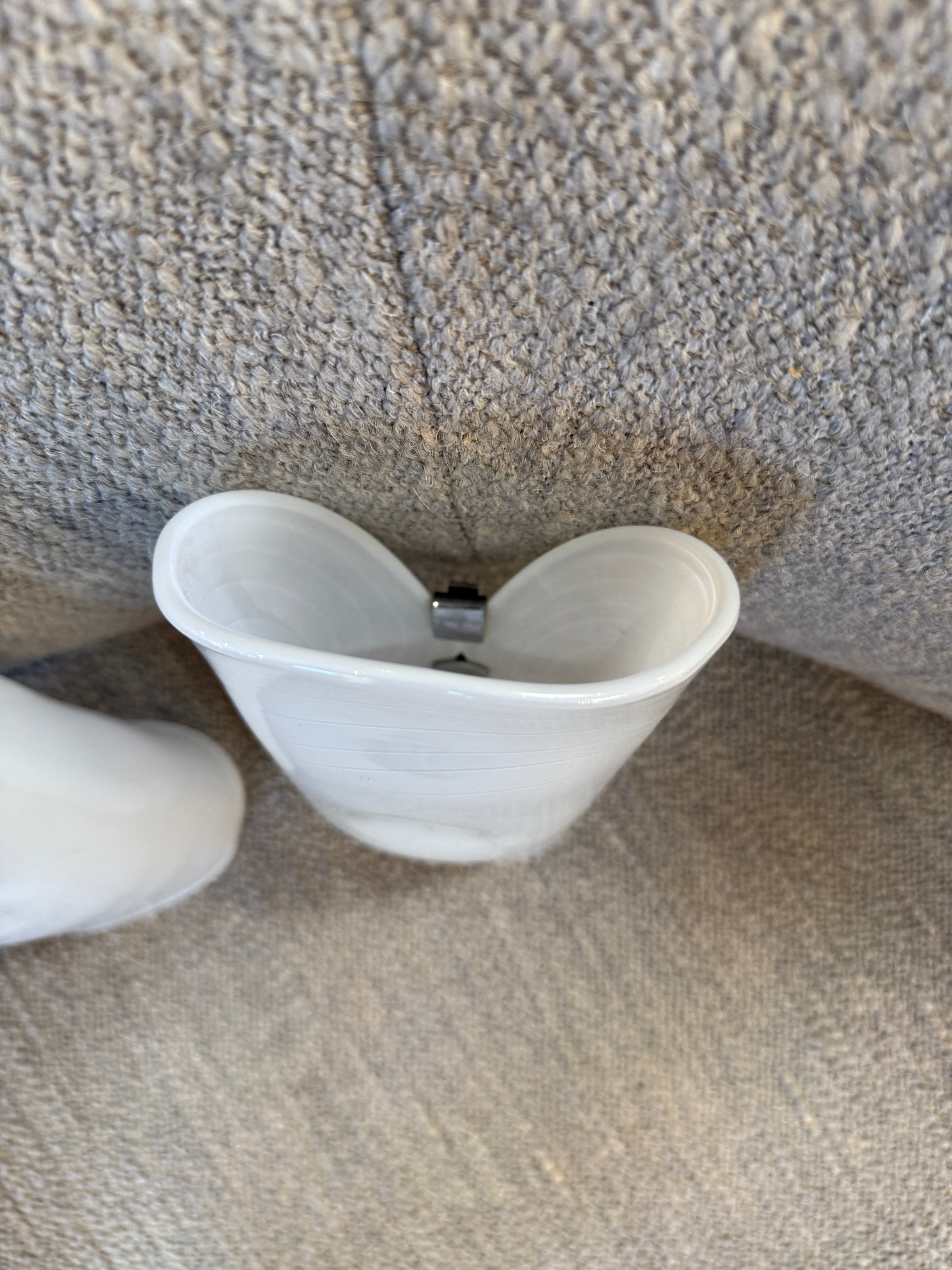 Pair of Murano Spiral Glass Wall Sconces