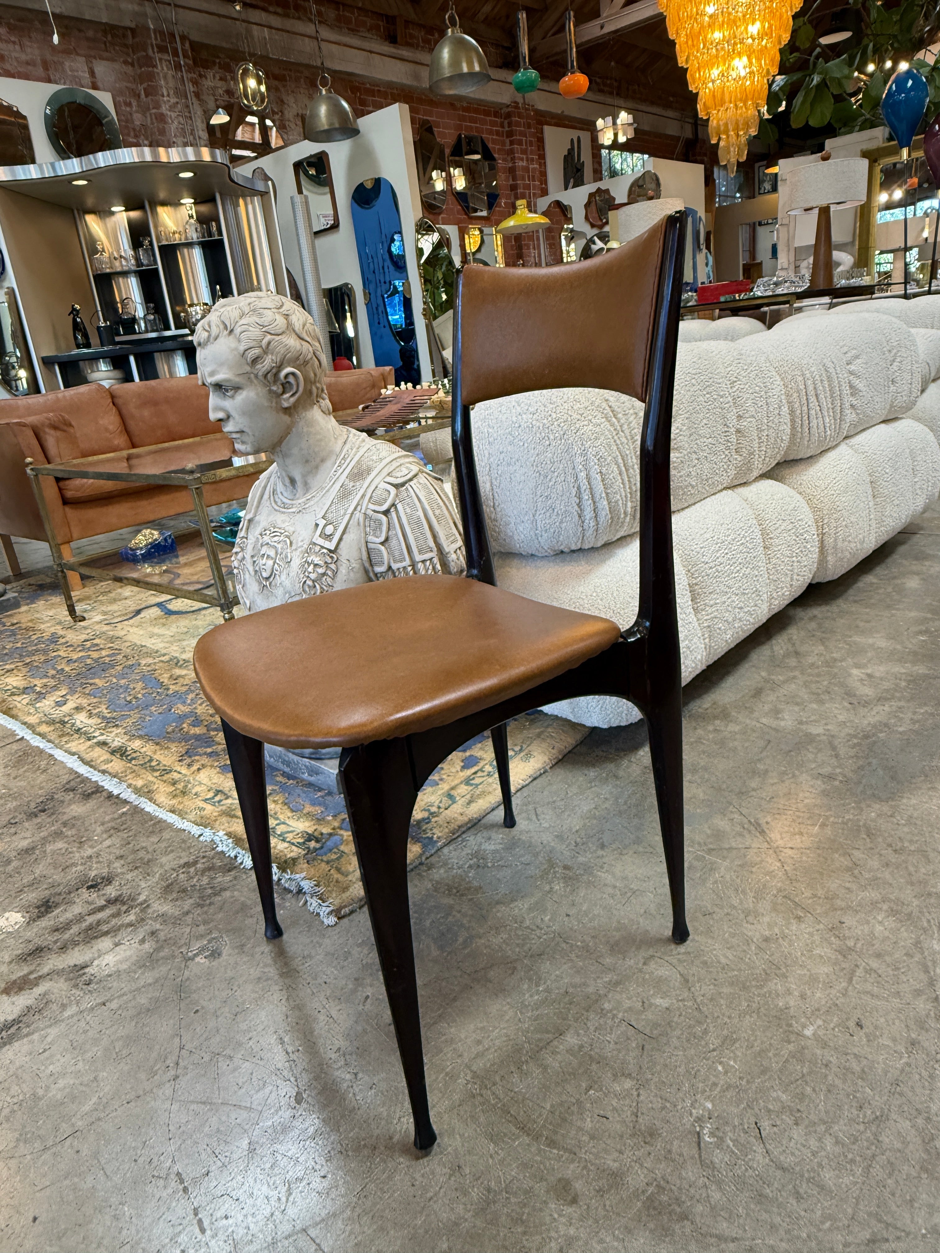 Set of 6 Dining Chairs by Ico Parisi for Ariberto Colombo