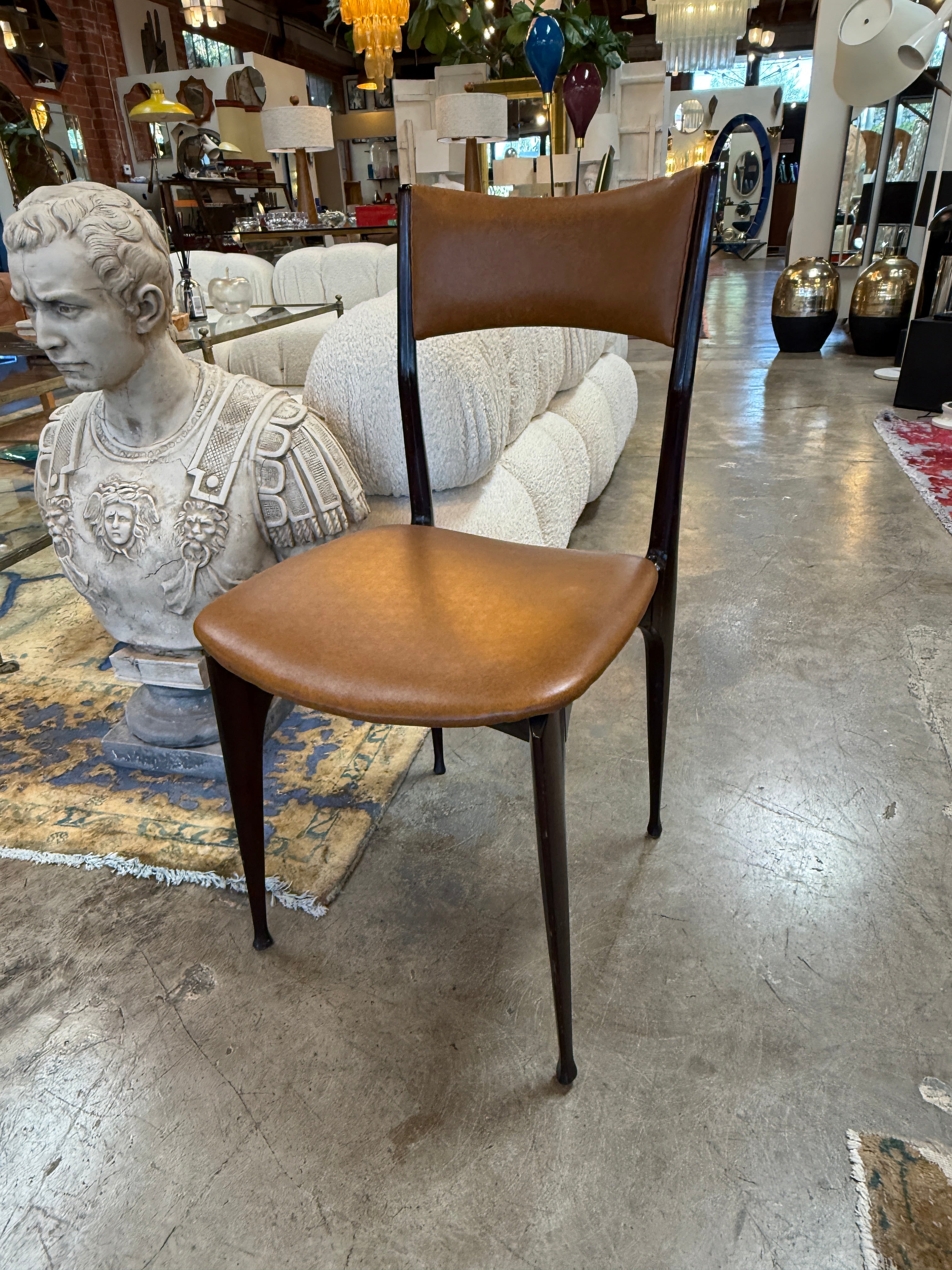 Set of 6 Dining Chairs by Ico Parisi for Ariberto Colombo