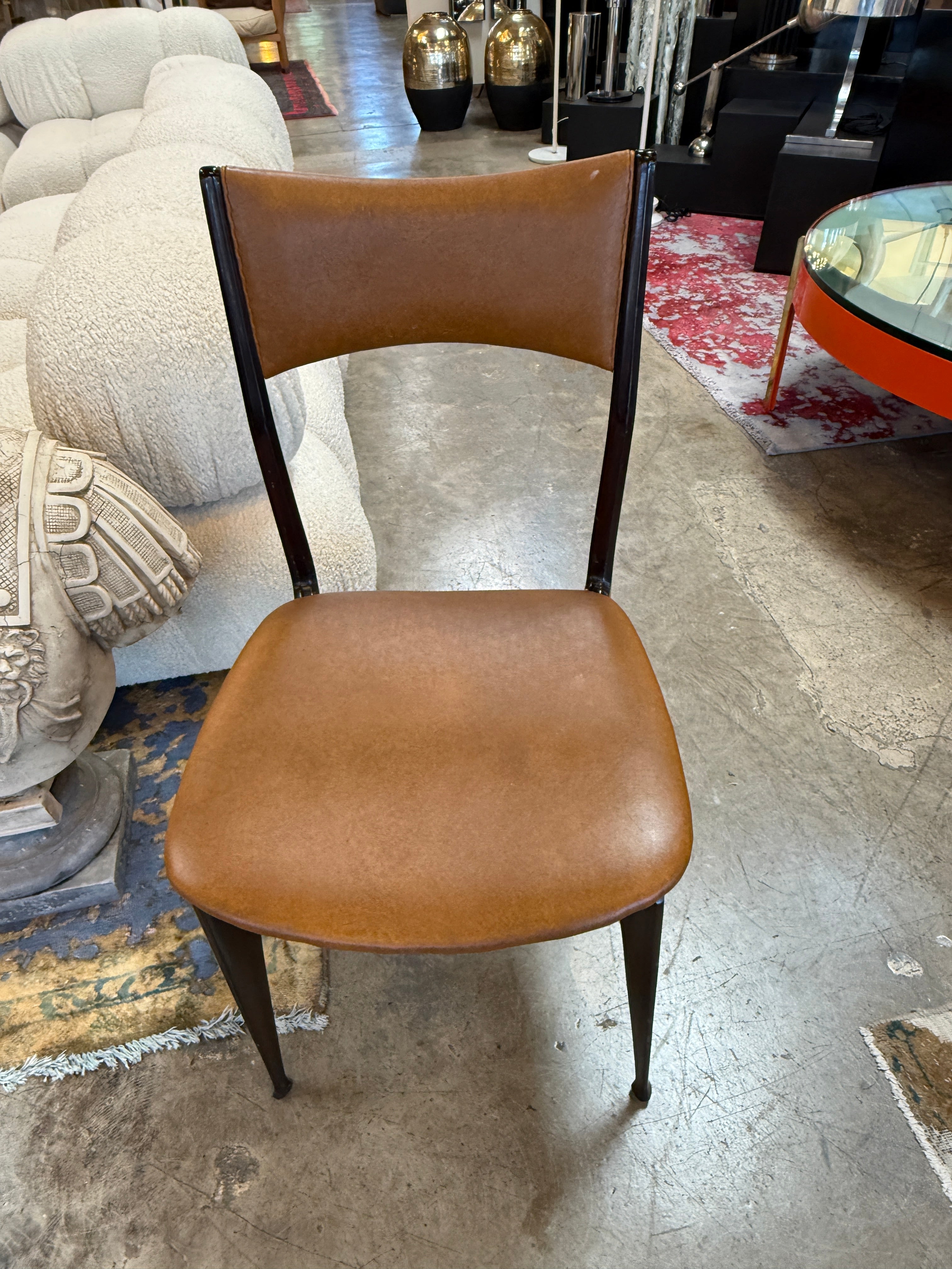 Set of 6 Dining Chairs by Ico Parisi for Ariberto Colombo