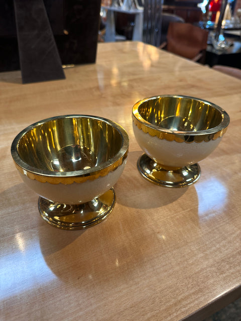 Pair of 2 Unique Christian Dior Decorative Bowls