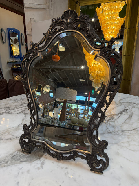 Ornate Vintage Italian Vanity Mirror