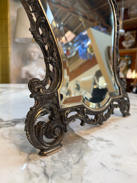 Ornate Vintage Italian Vanity Mirror
