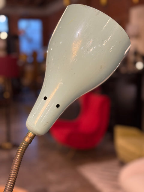 Attributed to Giuseppe Ostuni, Three-Light Floor Lamp, Italy, 1950s