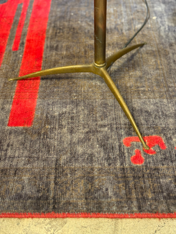 Attributed to Giuseppe Ostuni, Three-Light Floor Lamp, Italy, 1950s