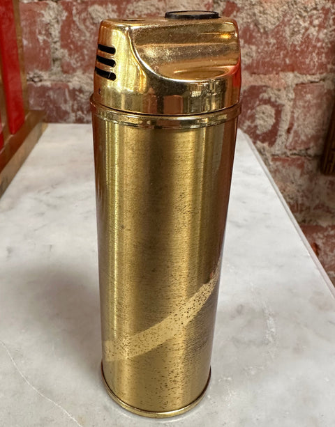 1970s Italian Brass Table Lighter