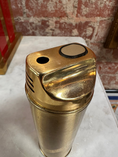 1970s Italian Brass Table Lighter