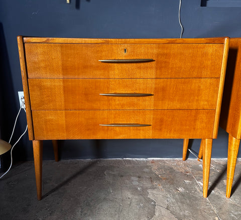 Pair of 2 Mid Century Italian Credenza 1970s