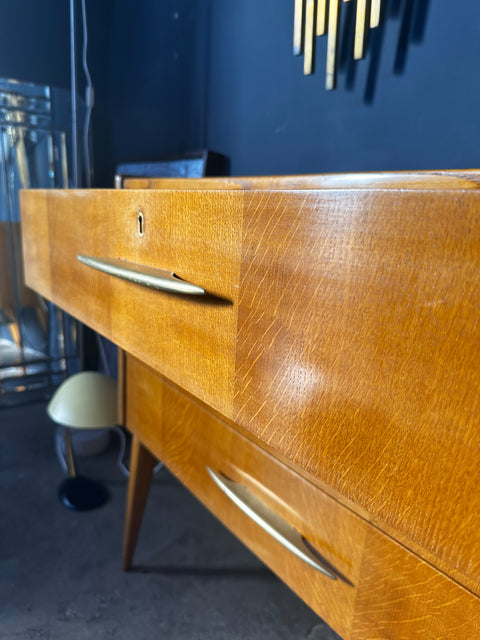 Pair of 2 Mid Century Italian Credenza 1970s