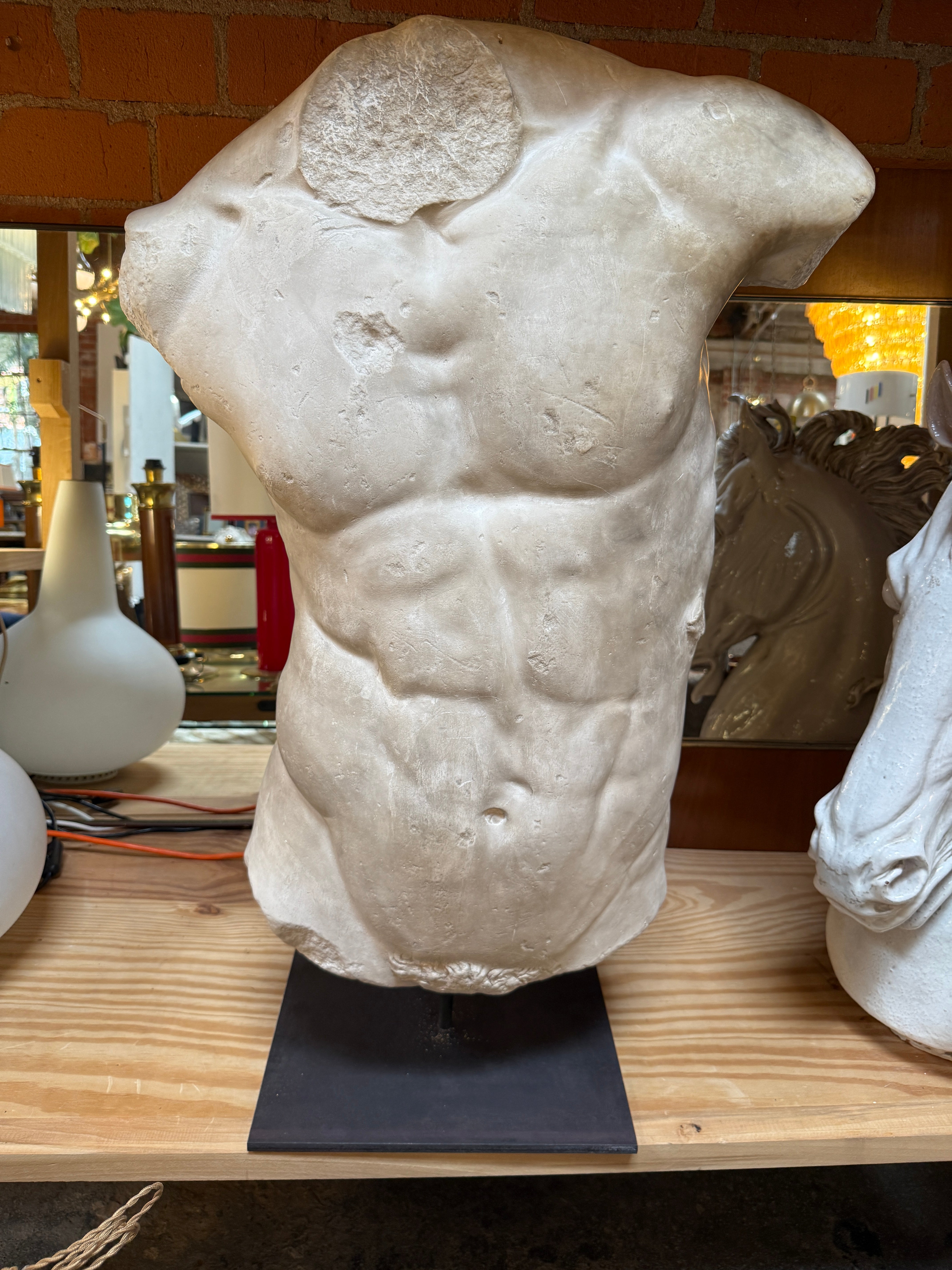 Gaddi's Torso, Plaster Bust, Copy in Scale 1/1