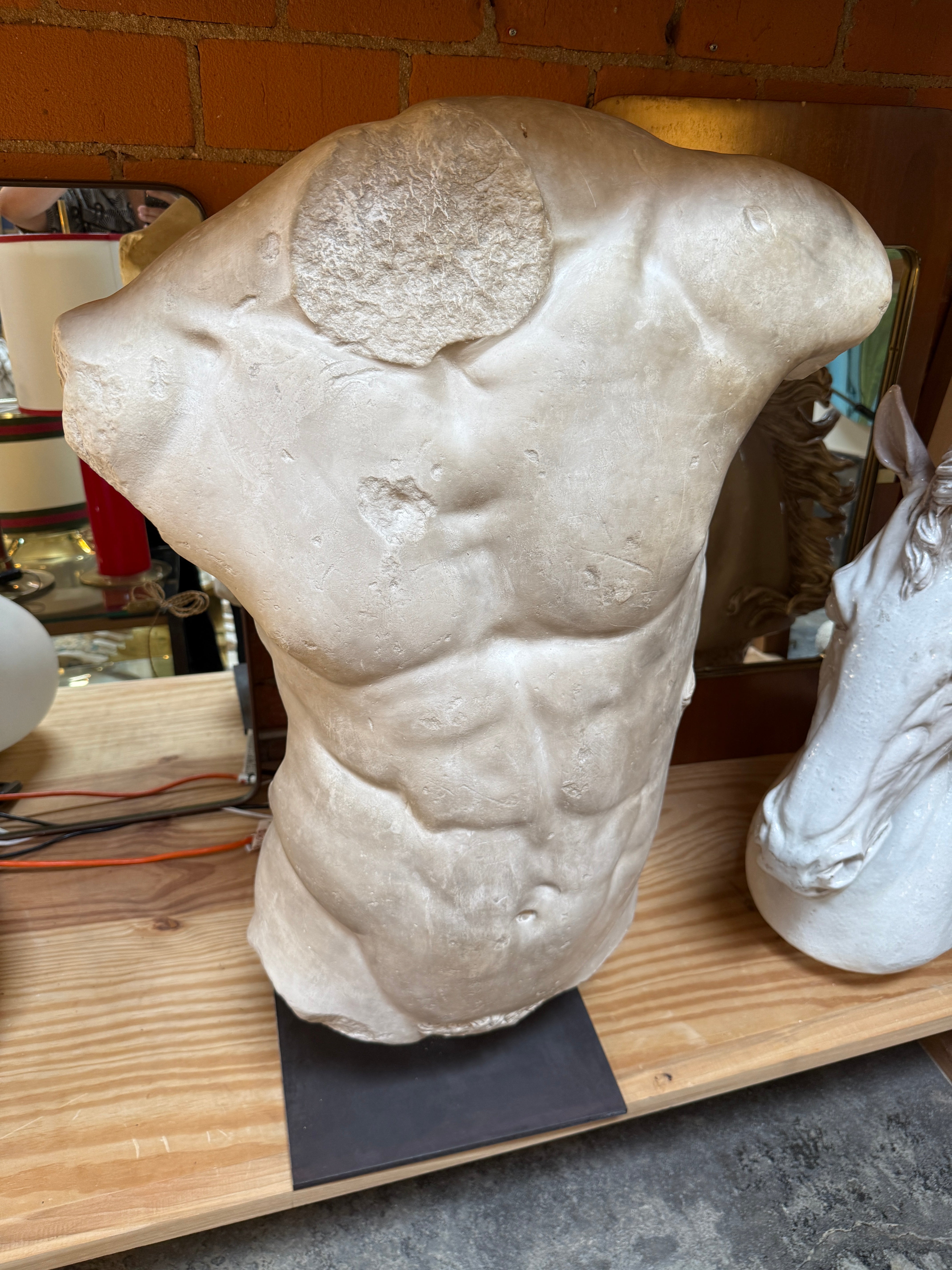 Gaddi's Torso, Plaster Bust, Copy in Scale 1/1