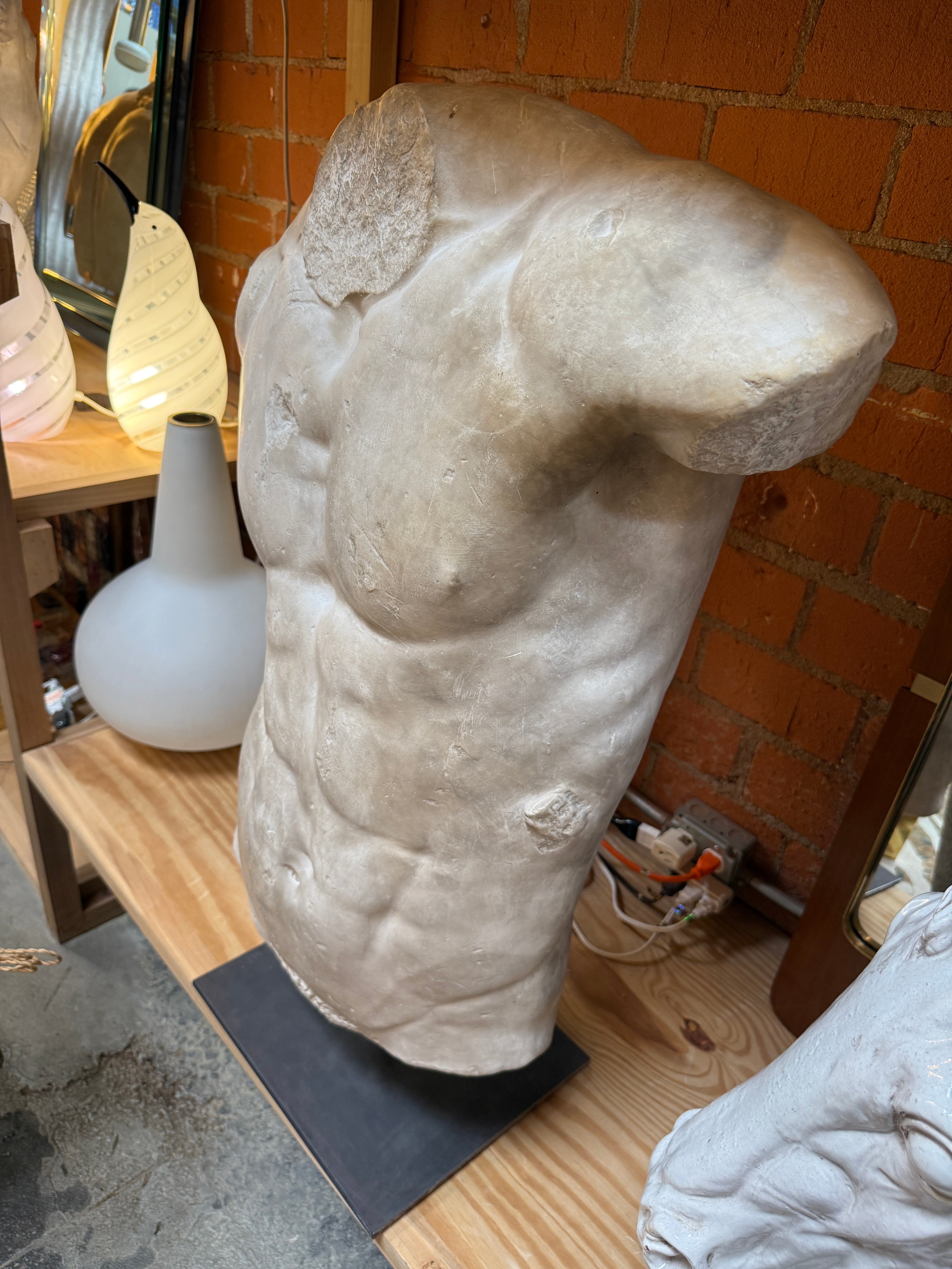 Gaddi's Torso, Plaster Bust, Copy in Scale 1/1