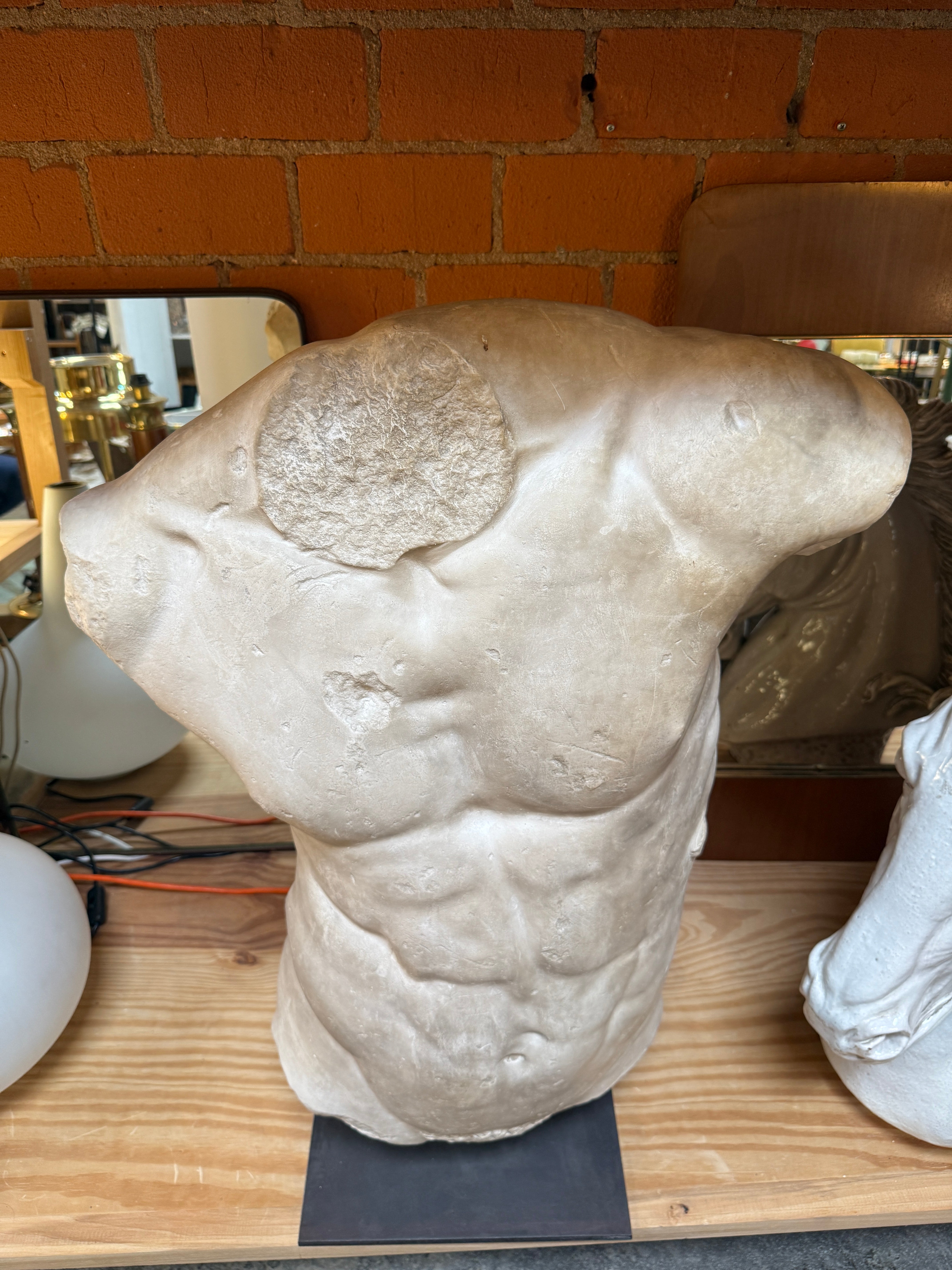 Gaddi's Torso, Plaster Bust, Copy in Scale 1/1